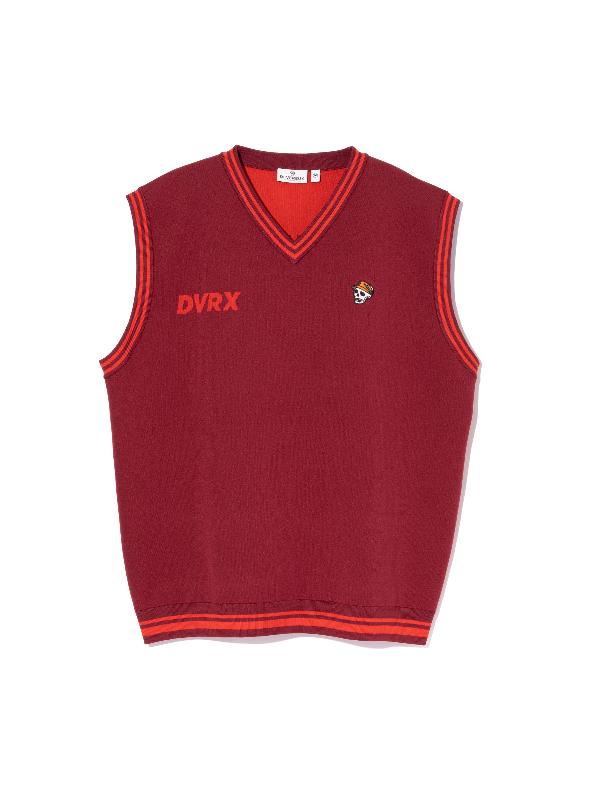 18G Essential DVRX Knit Vest 763474702-BURGUNDY