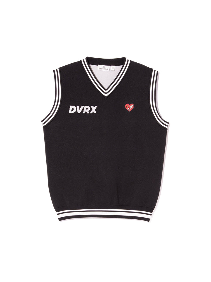 WOMEN 18G Essential DVRX Knit Vest 763474771-BLACK