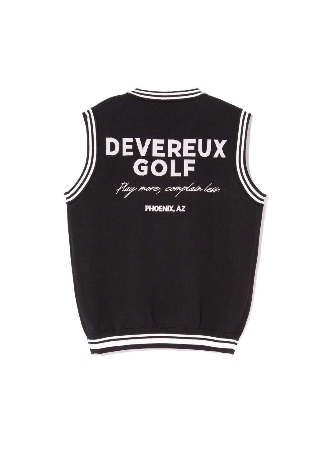 WOMEN 18G Essential DVRX Knit Vest 763474771-BLACK