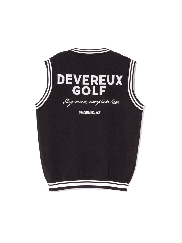 WOMEN 18G Essential DVRX Knit Vest 763474771-BLACK