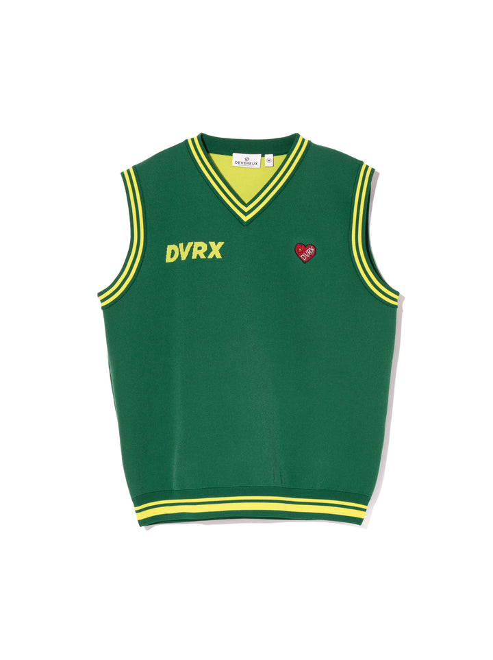 WOMEN 18G Essential DVRX Knit Vest 763474771-GREEN