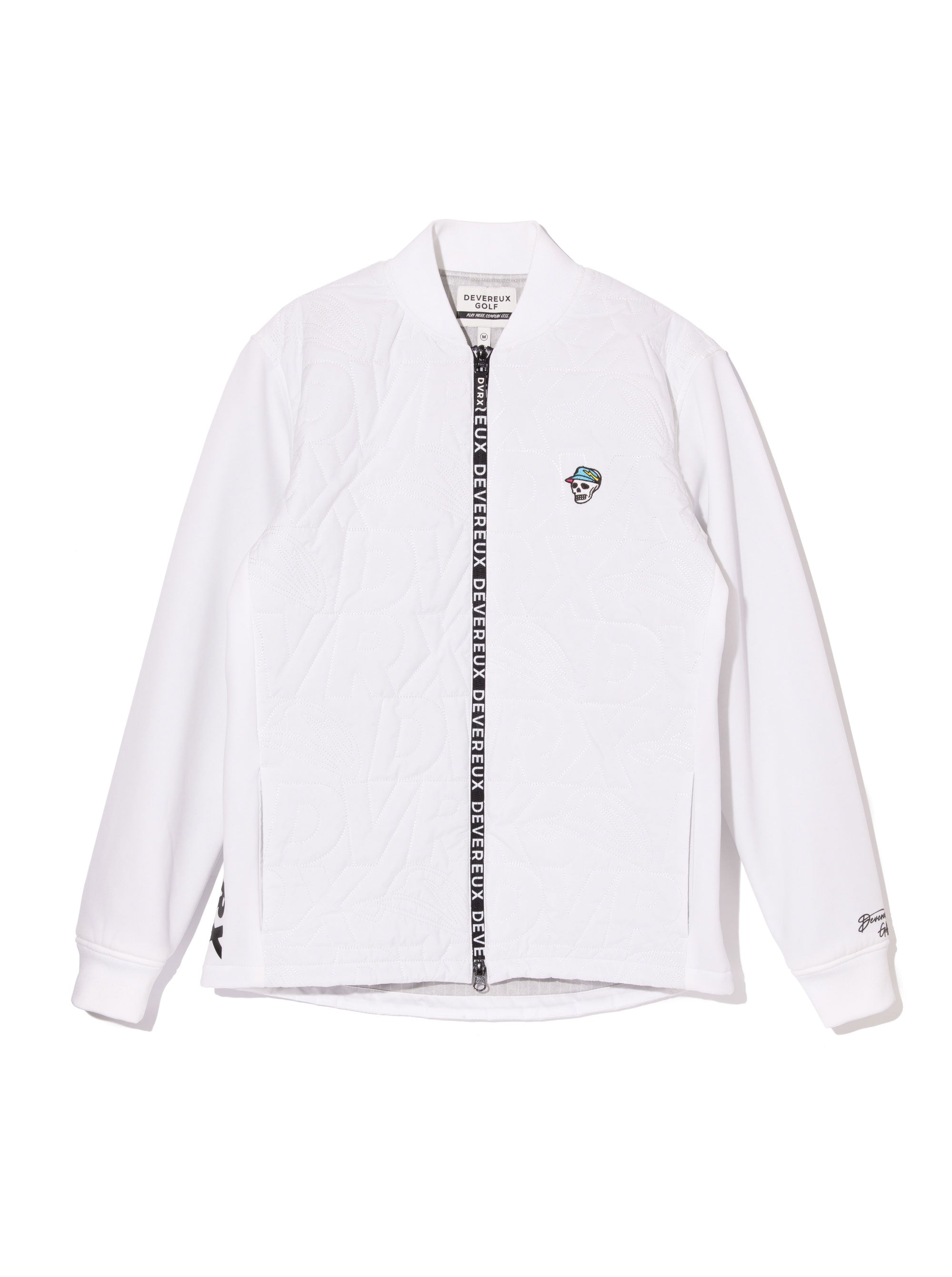 DVRX中綿キルトFull Zip JK 763474103-WHITE