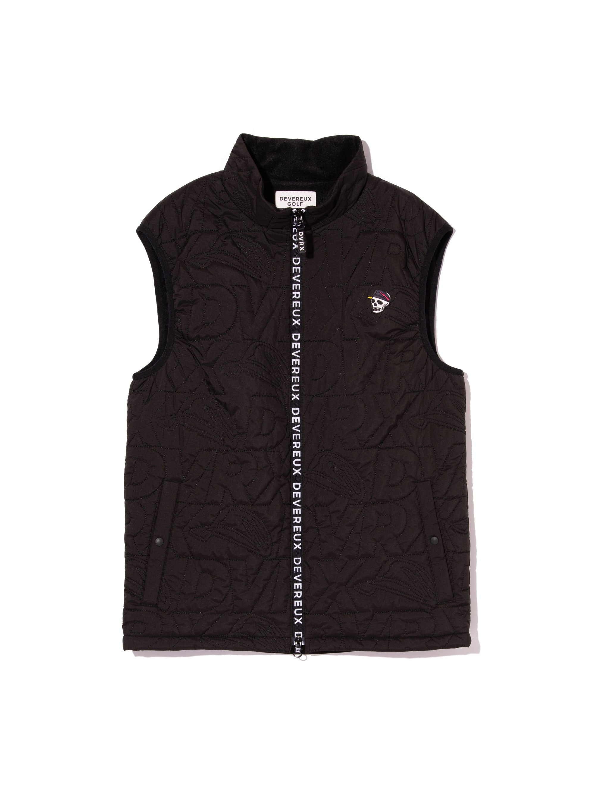 DVRX中綿キルトFull Zip Vest 763474104-BLACK