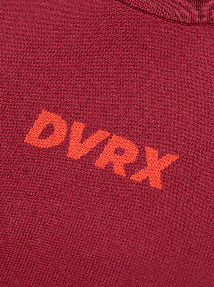 18G Essential DVRX Knit CREW 763474701-BURGUNDY