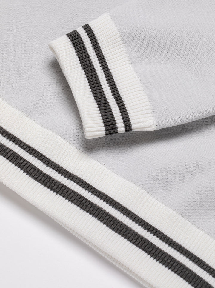 WOMEN 18G Essential DVRX Knit Crew 763474770-WHITE