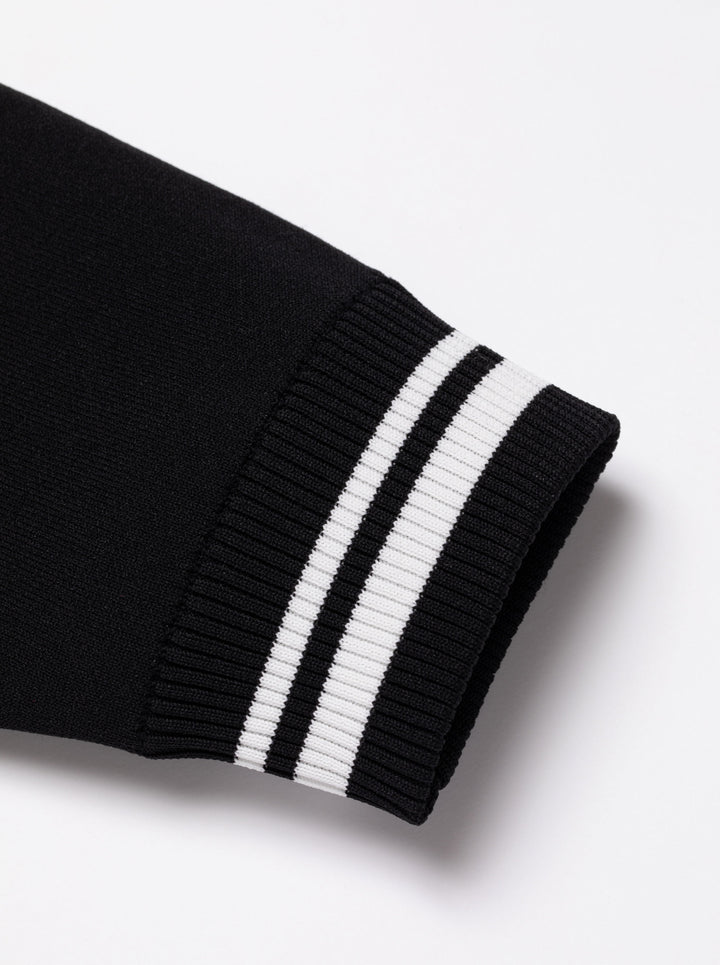 18G Essential DVRX Knit CREW 763474701-BLACK