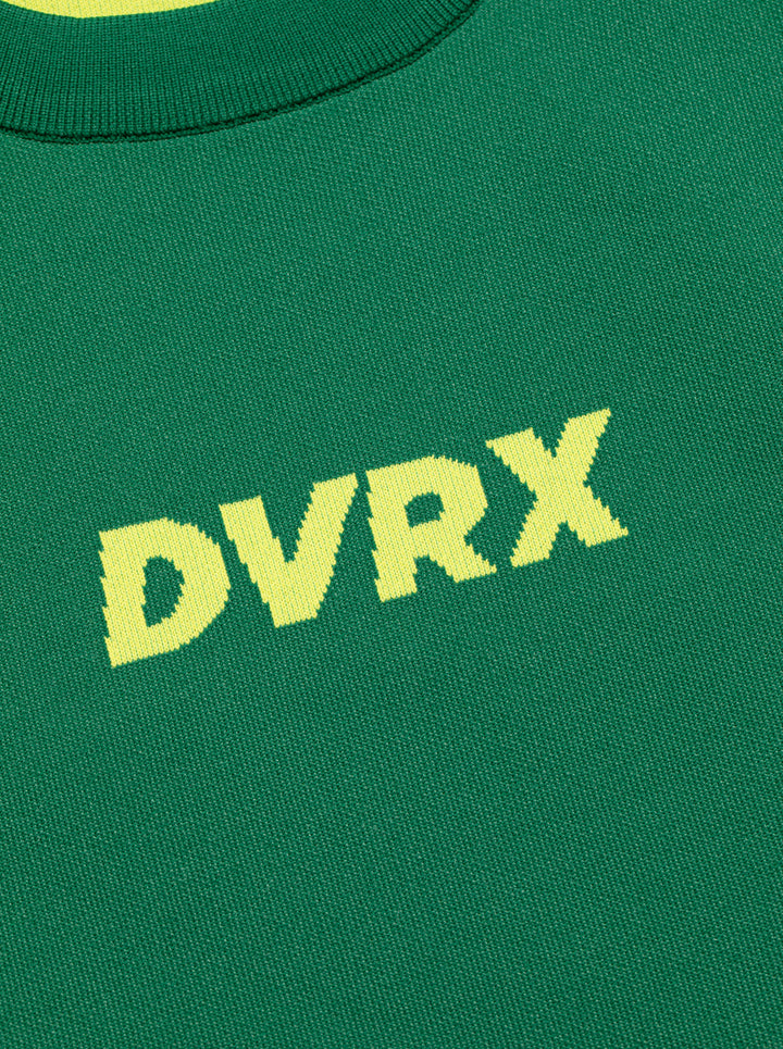 WOMEN 18G Essential DVRX Knit Crew 763474770-GREEN