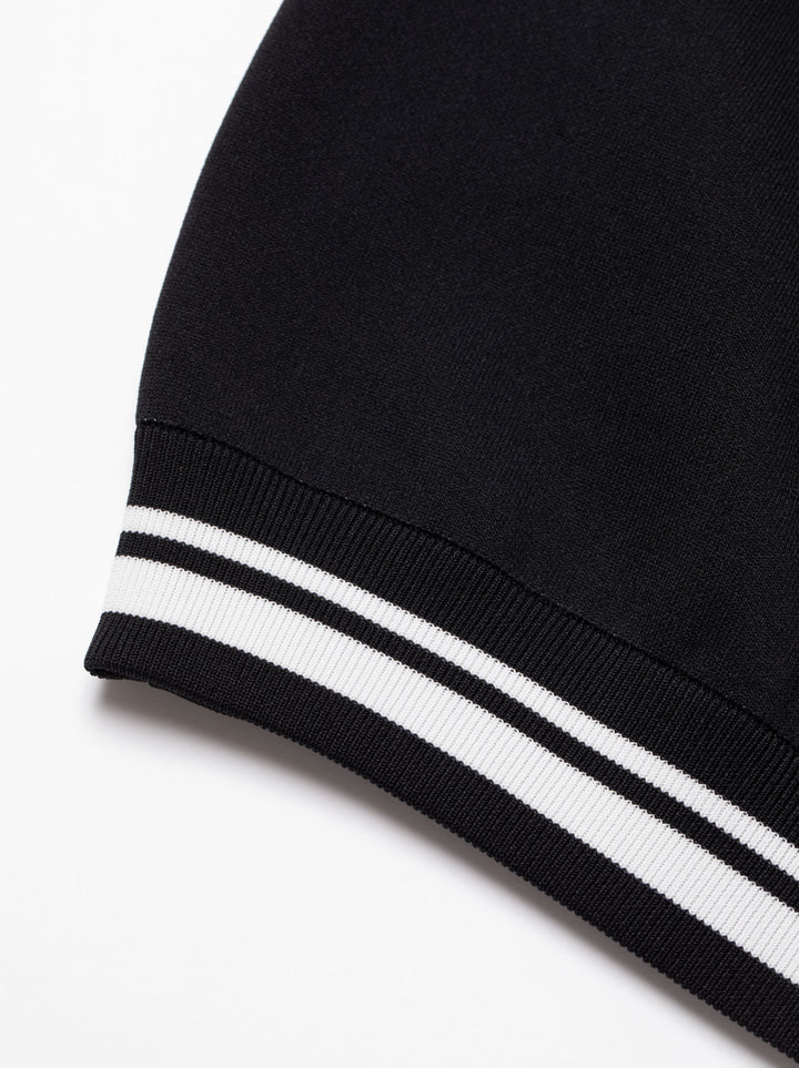 WOMEN 18G Essential DVRX Knit Vest 763474771-BLACK