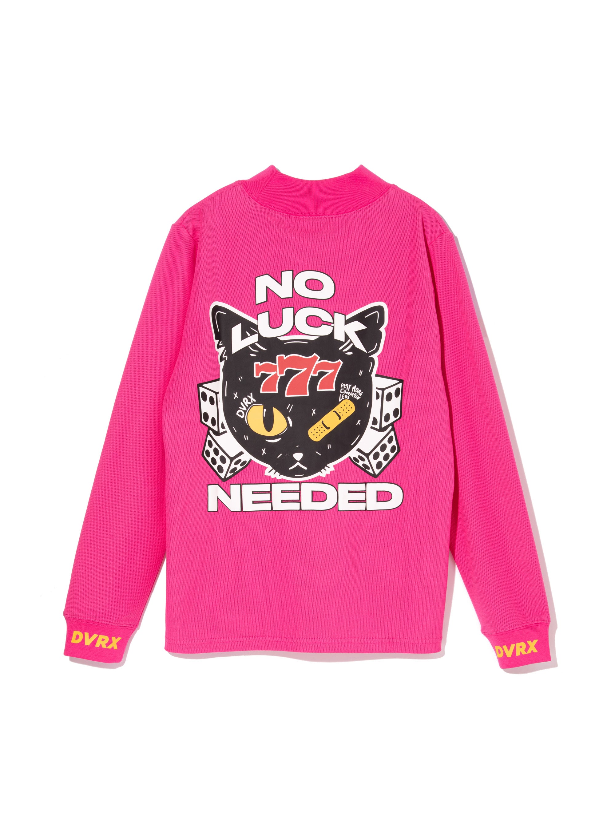 WOMENS No Luck Needed Mock Neck L/S 763474086-PINK