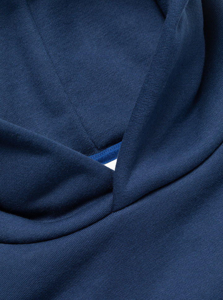 Icon SkullパッチHoodie 763474018-D/BLUE