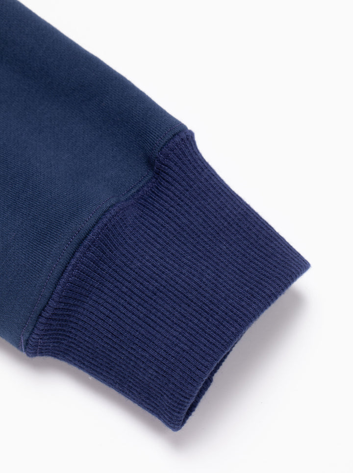 Icon SkullパッチHoodie 763474018-D/BLUE