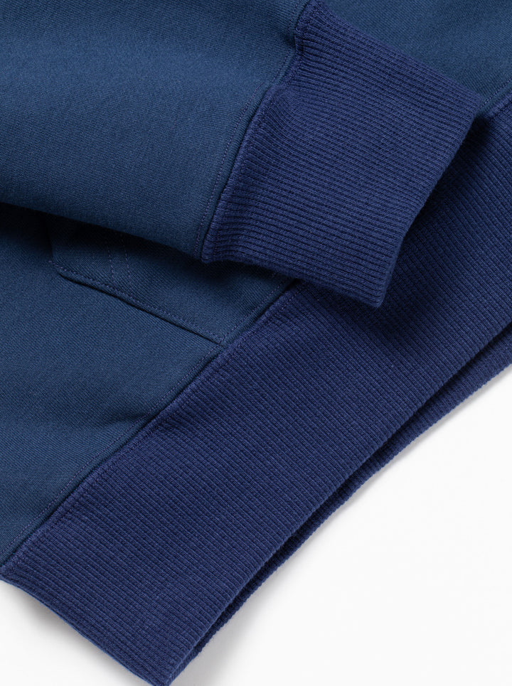 Icon SkullパッチHoodie 763474018-D/BLUE