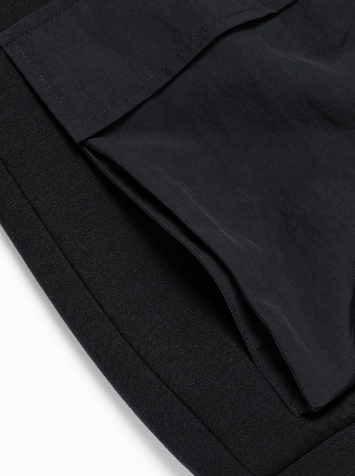 16 Run ClubモノフィラFull Zip Pocket JK 763474106-BLACK