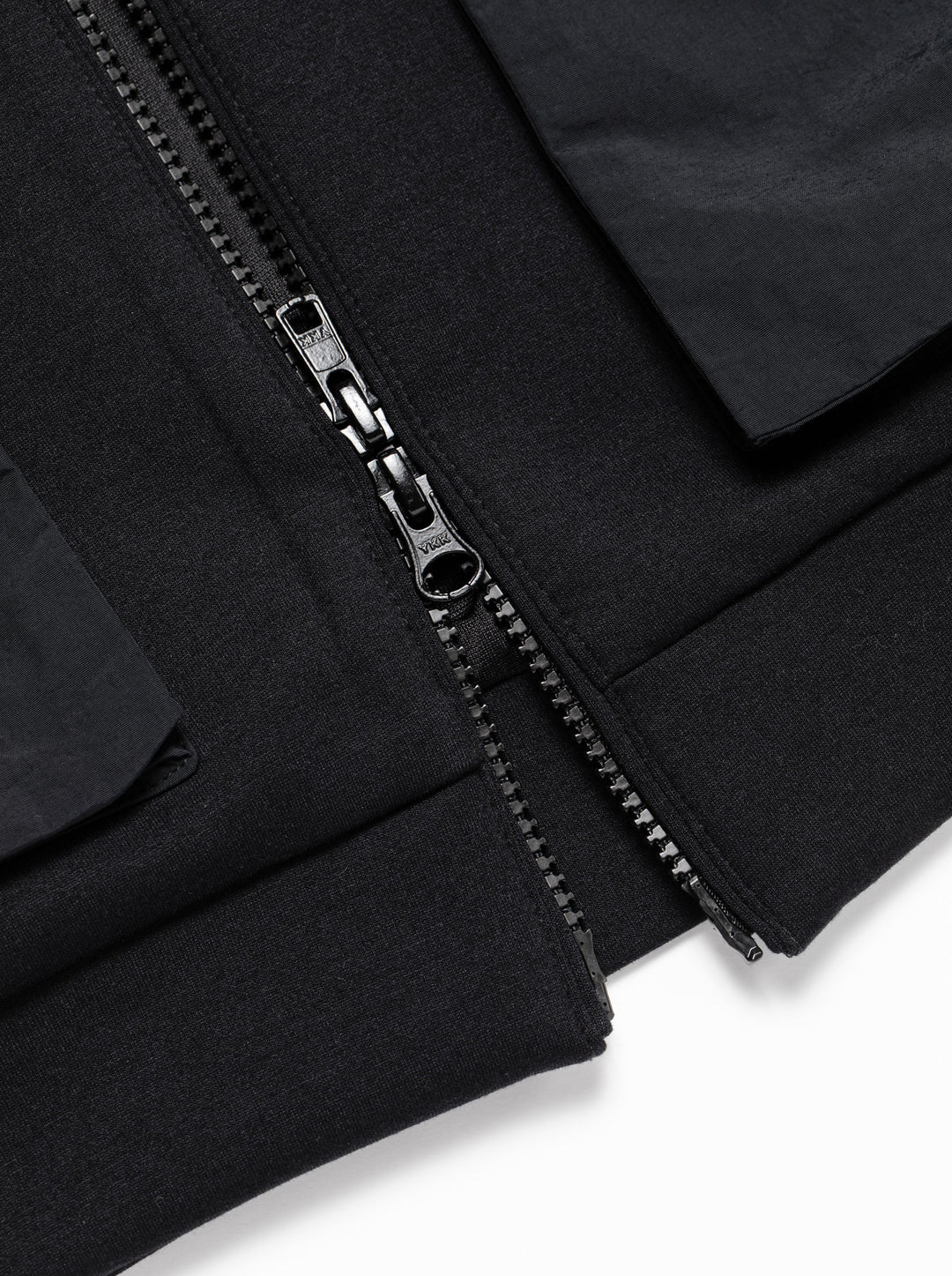 16 Run ClubモノフィラFull Zip Pocket JK 763474106-BLACK