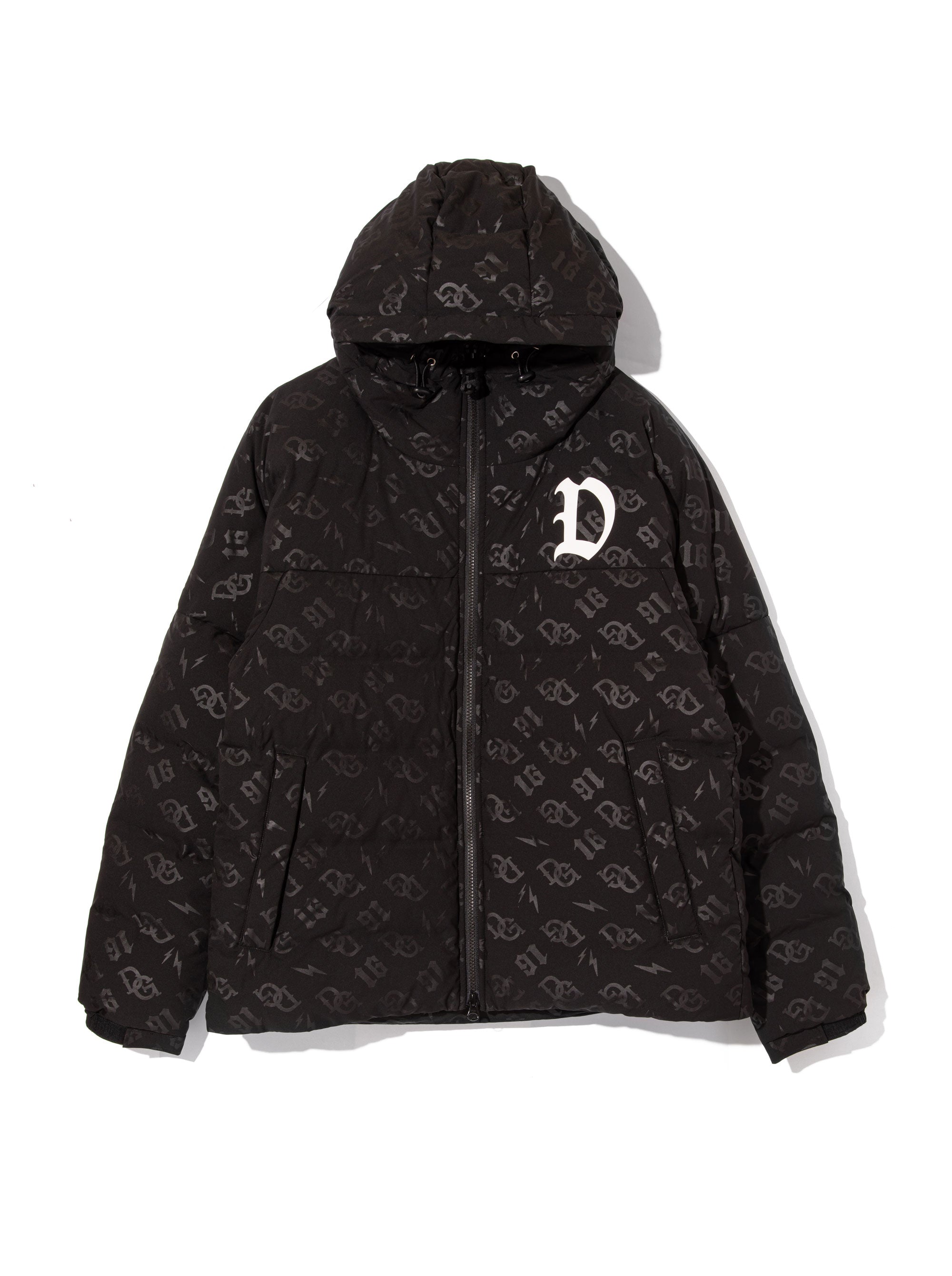 Monogram D ダウンJK 763474109-BLACK