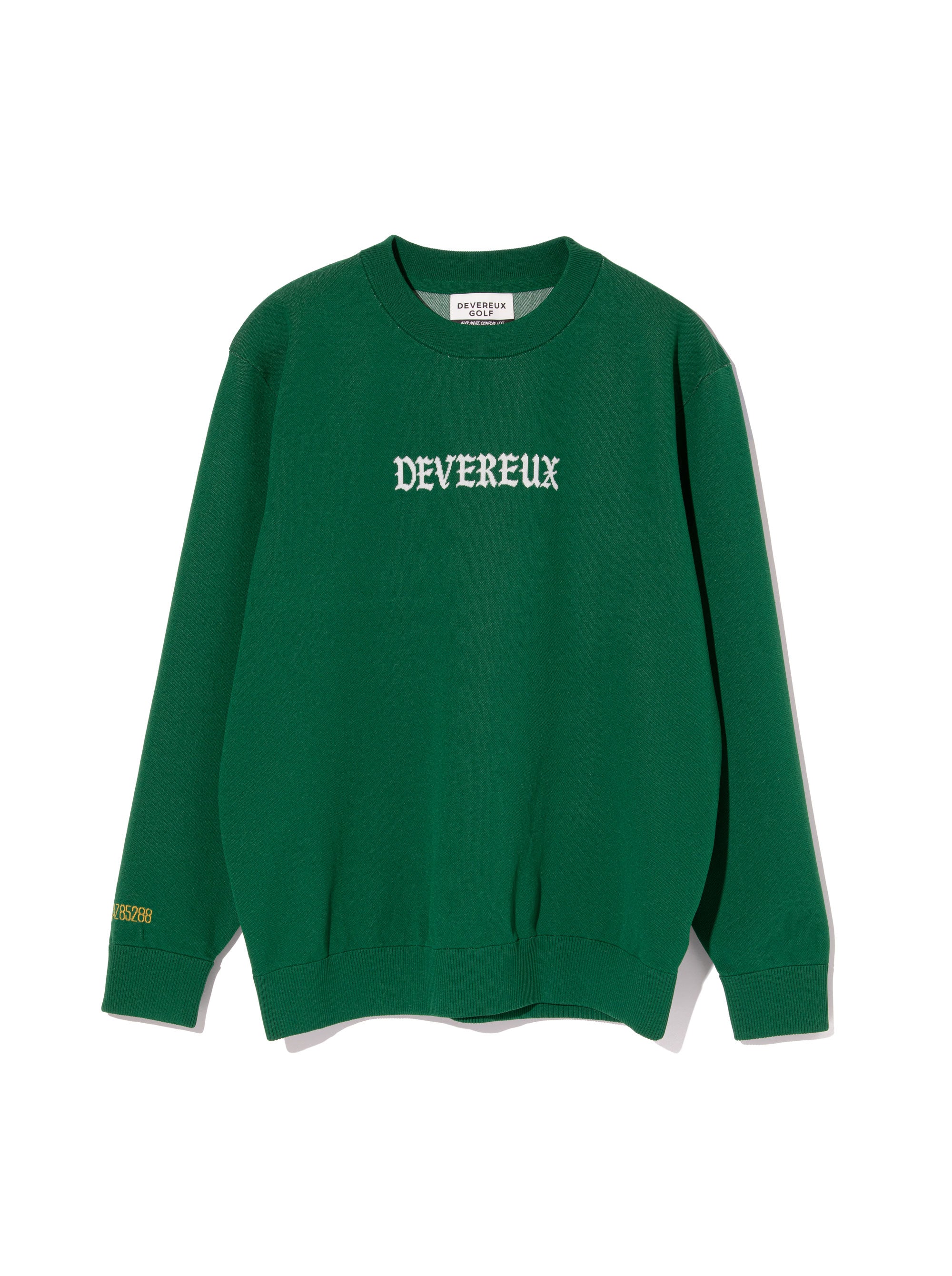 16G D Logo Knit Crewneck 763474704-DUCK GREEN