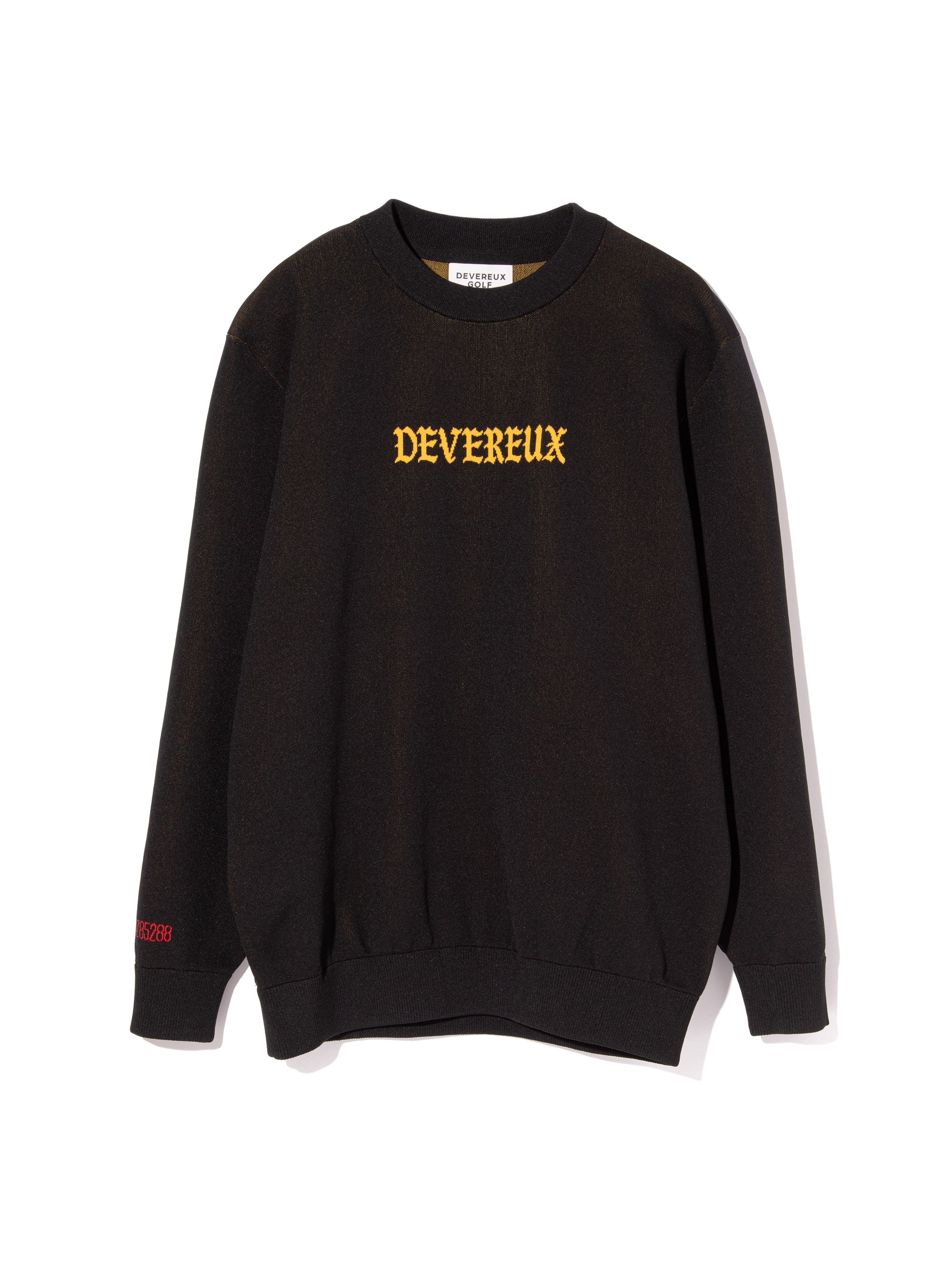 16G D Logo Knit Crewneck 763474704-BLACK