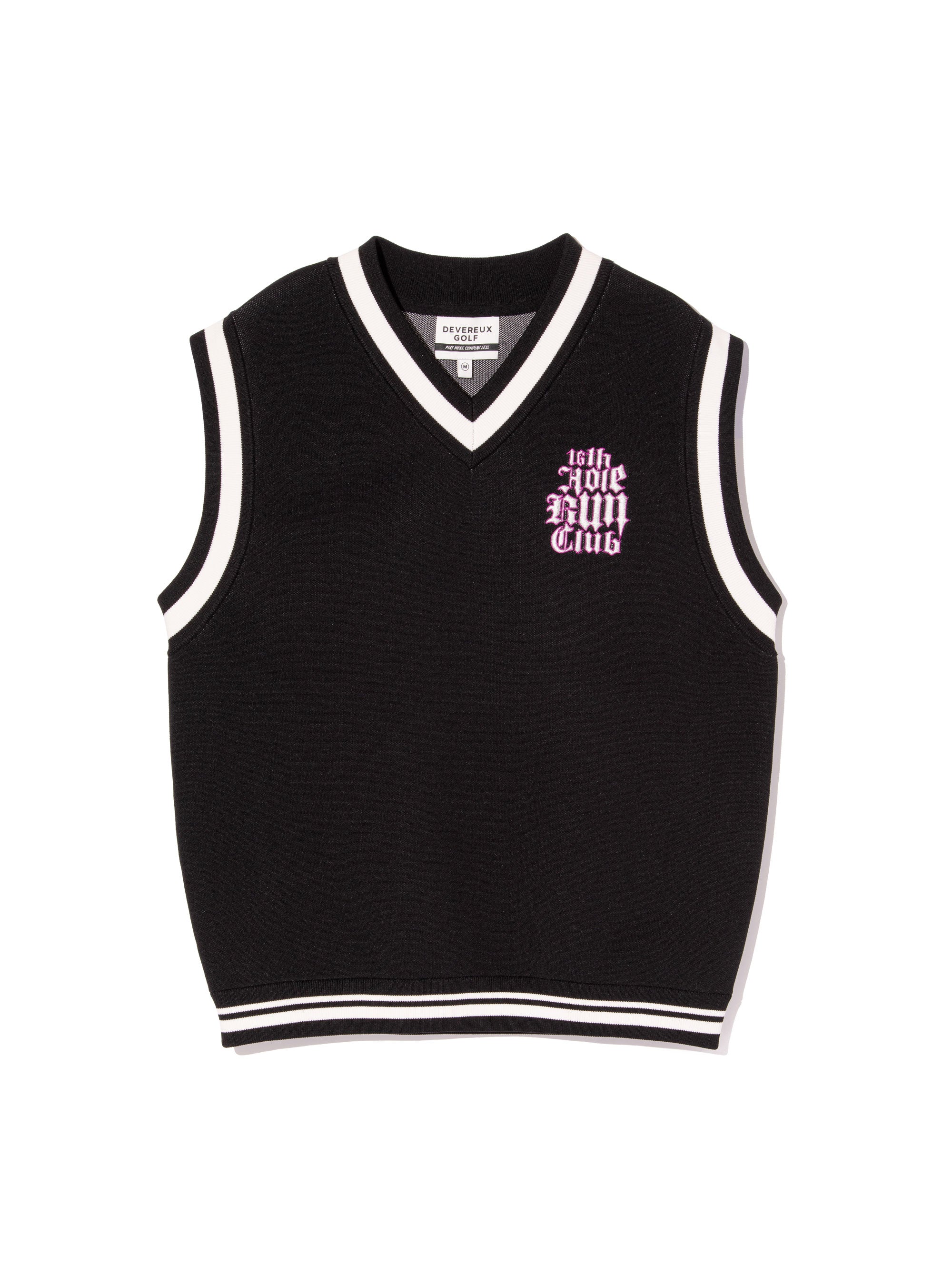 16 Run Club Knit Vest 763474703-BLACK