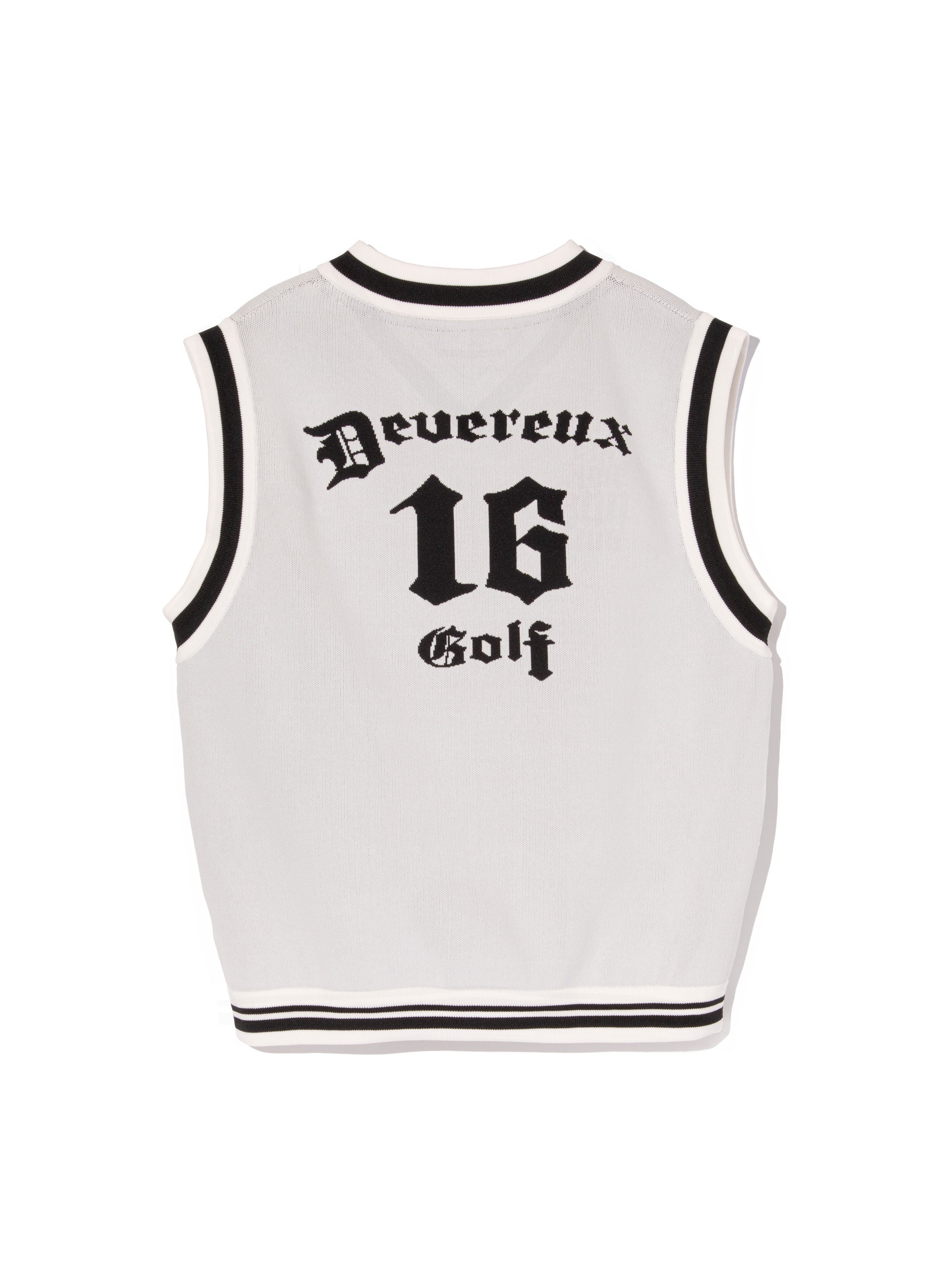 16 Run Club Knit Vest 763474703-WHITE