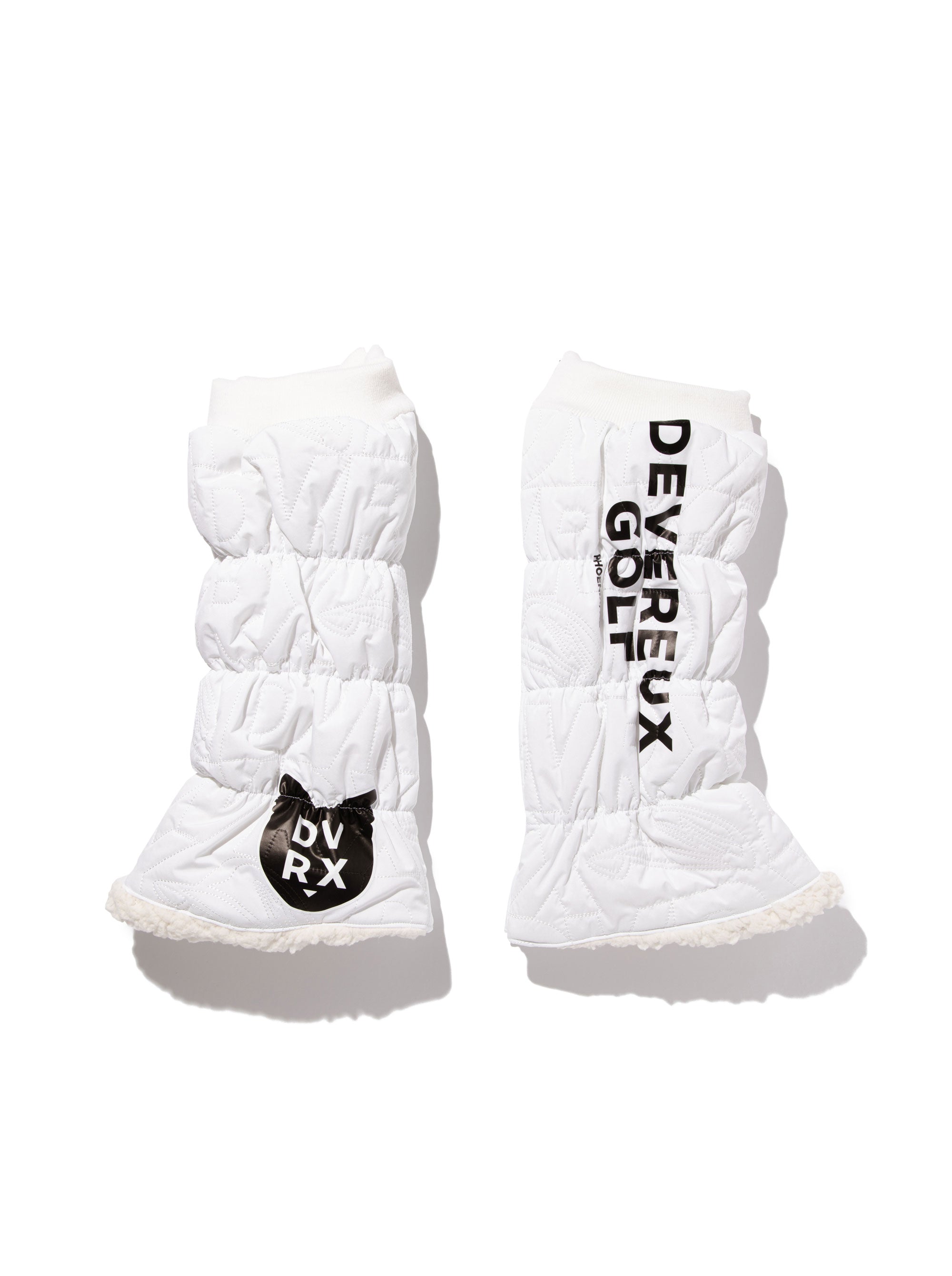 DVRX Cat キルトレッグウォーマー 763474808-WHITE