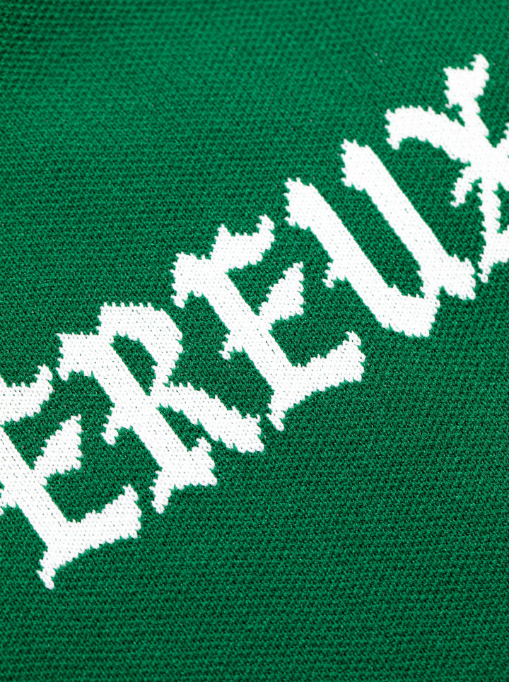 WOMEN 16G D Logo Knit Crewneck 763474772-DUCK GREEN