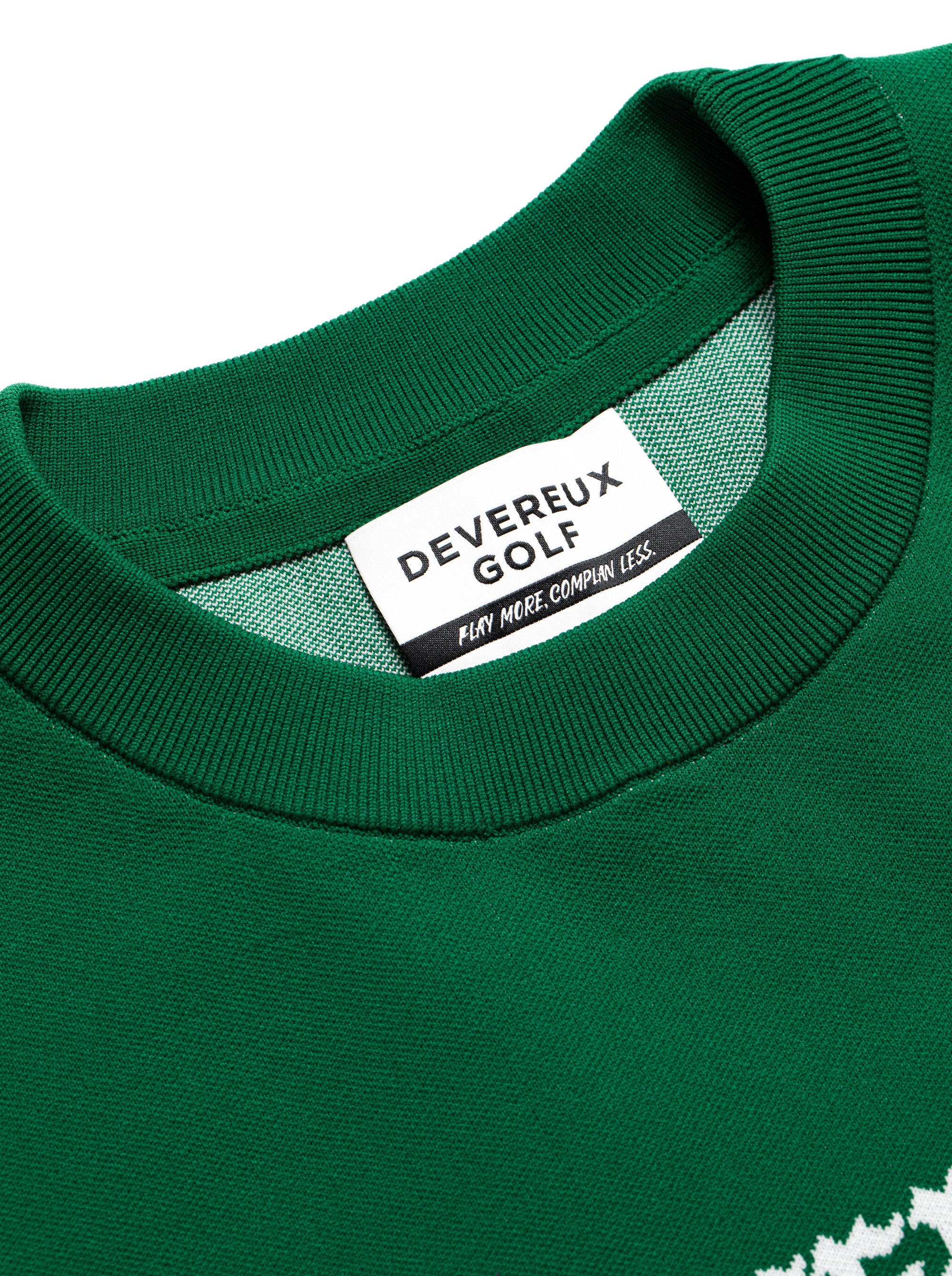 16G D Logo Knit Crewneck 763474704-DUCK GREEN