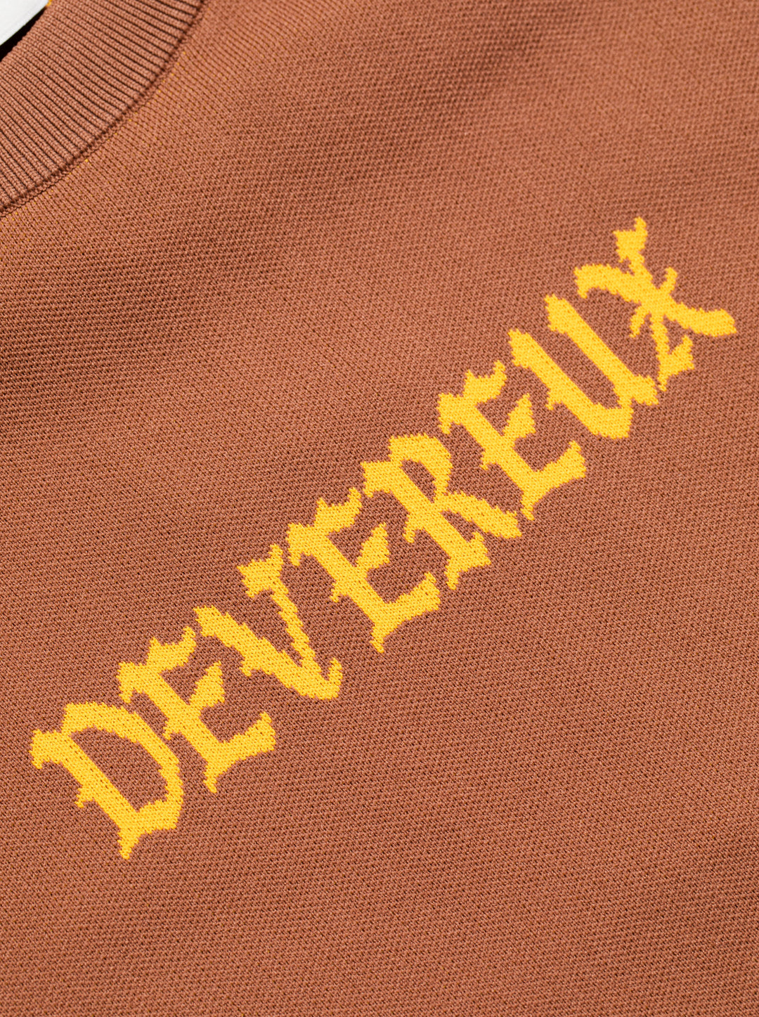 WOMEN 16G D Logo Knit Crewneck 763474772-CAMEL