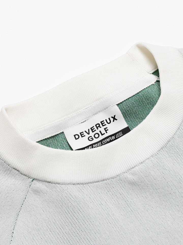16G TURF MGMT Raglan Knit Crewneck 763474705-WHITE