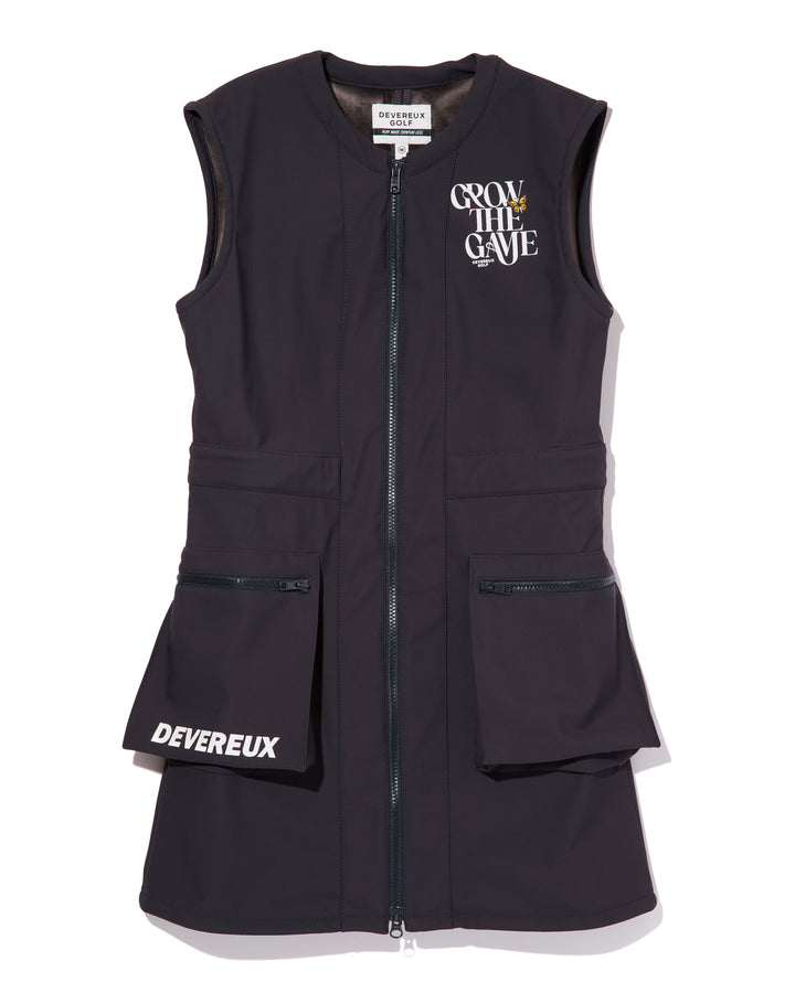 WOMEN 三層フリースジャンプスカート 763474475-CHARCOAL