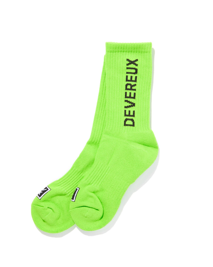 WOMEN Logo Regular Socks 763474838-F/GREEN