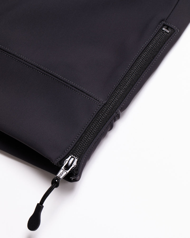 DG 三層フリースハーフジッププルオーバー 763474013-CHARCOAL