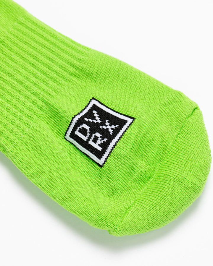 MEN Logo Regular Socks 763474837-F/GREEN