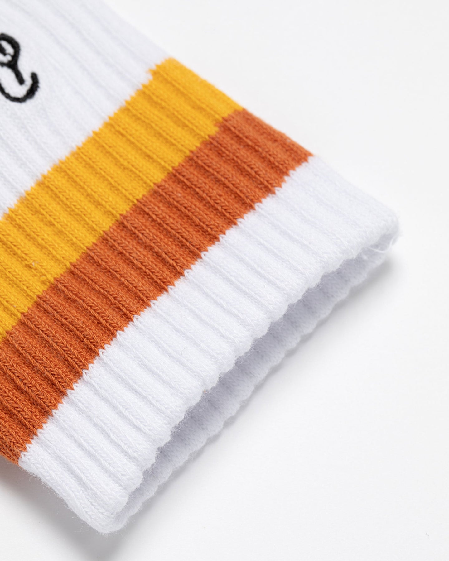 WOMEN Script Crew Socks 763474834-WHITE