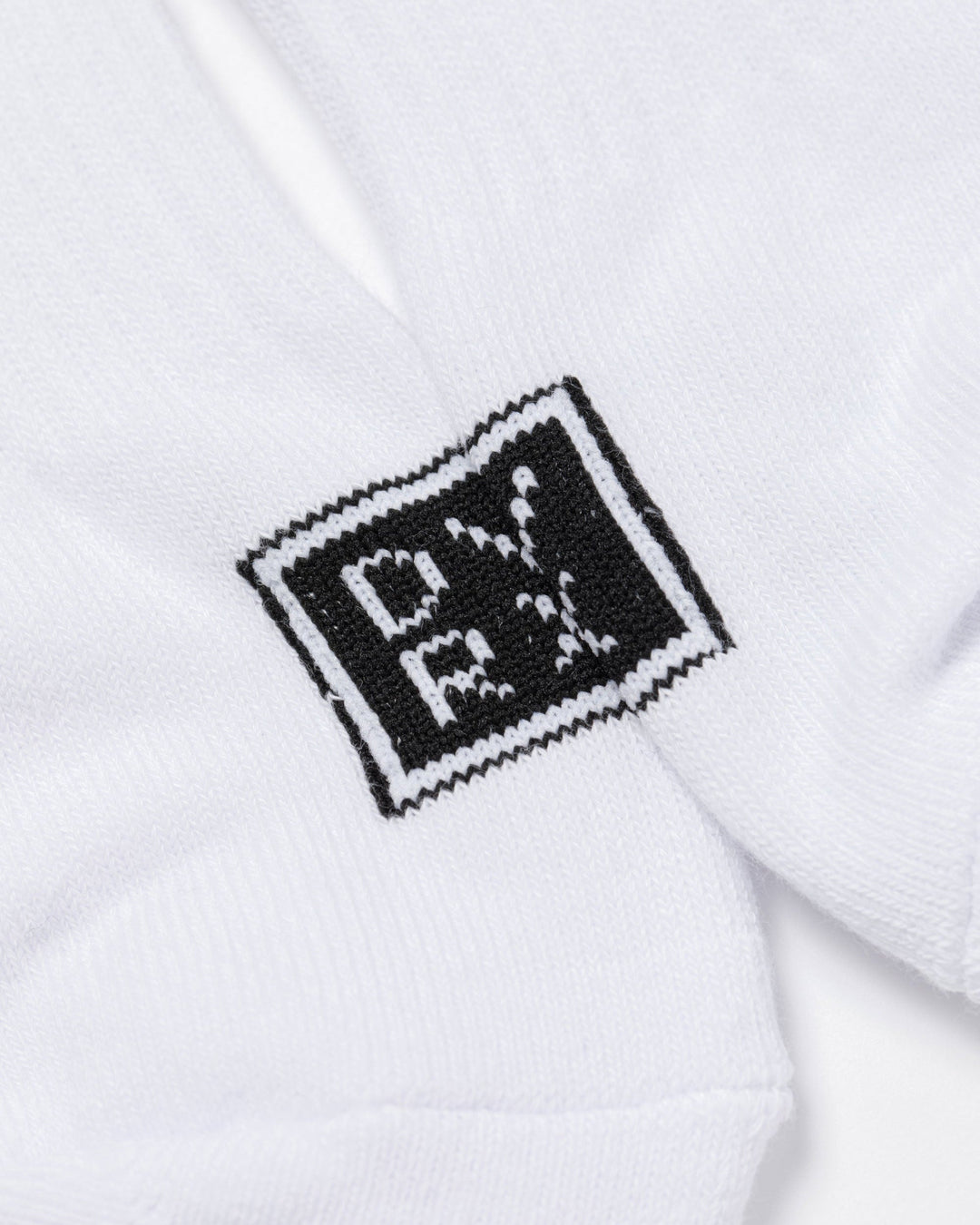 WOMEN Script Crew Socks 763474834-WHITE