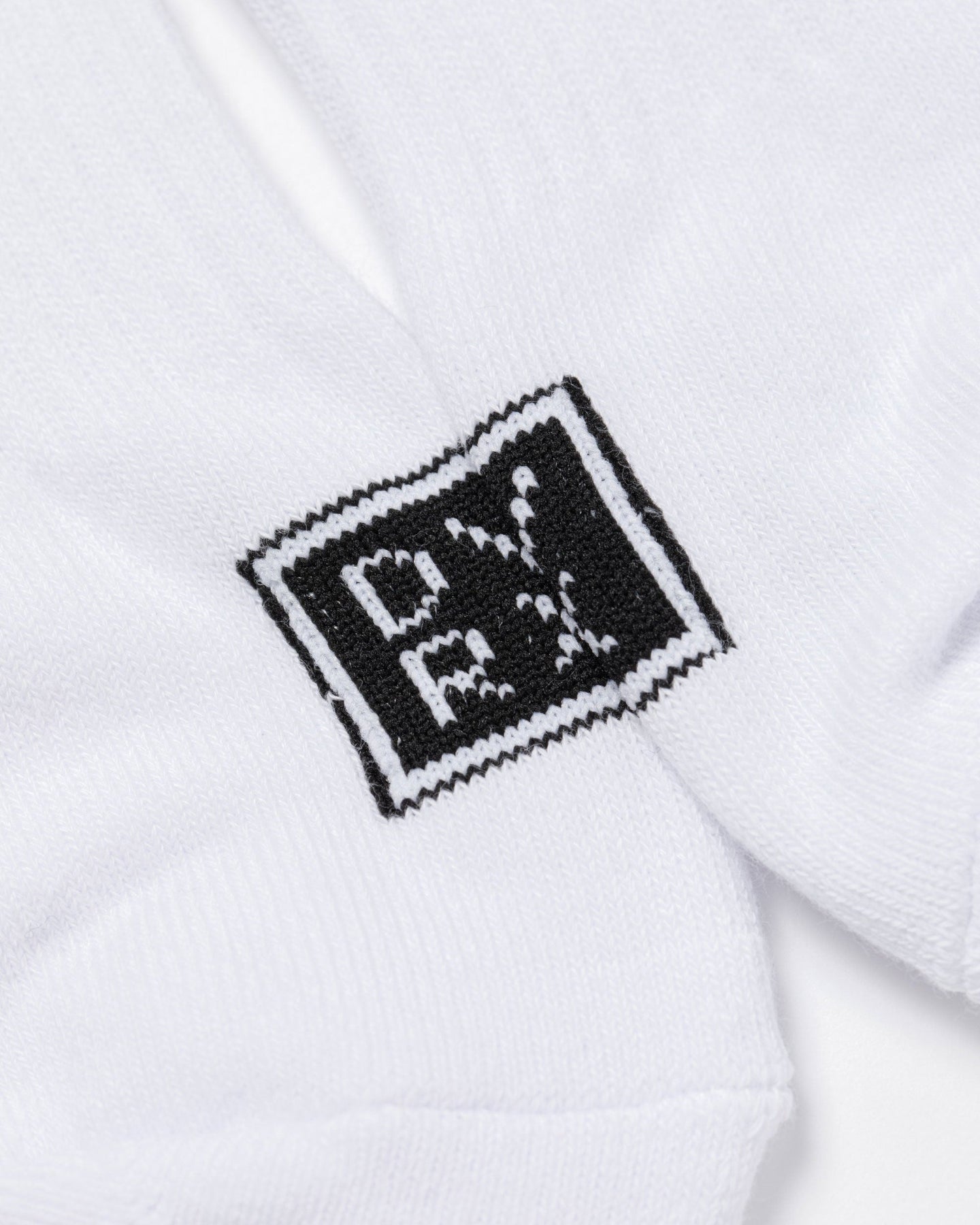 WOMEN Script Crew Socks 763474834-WHITE