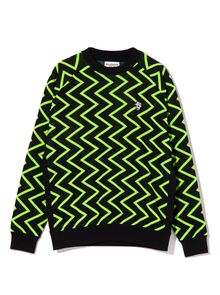 16G Goblin Lining Knit Crew Neck 763474706-GREEN