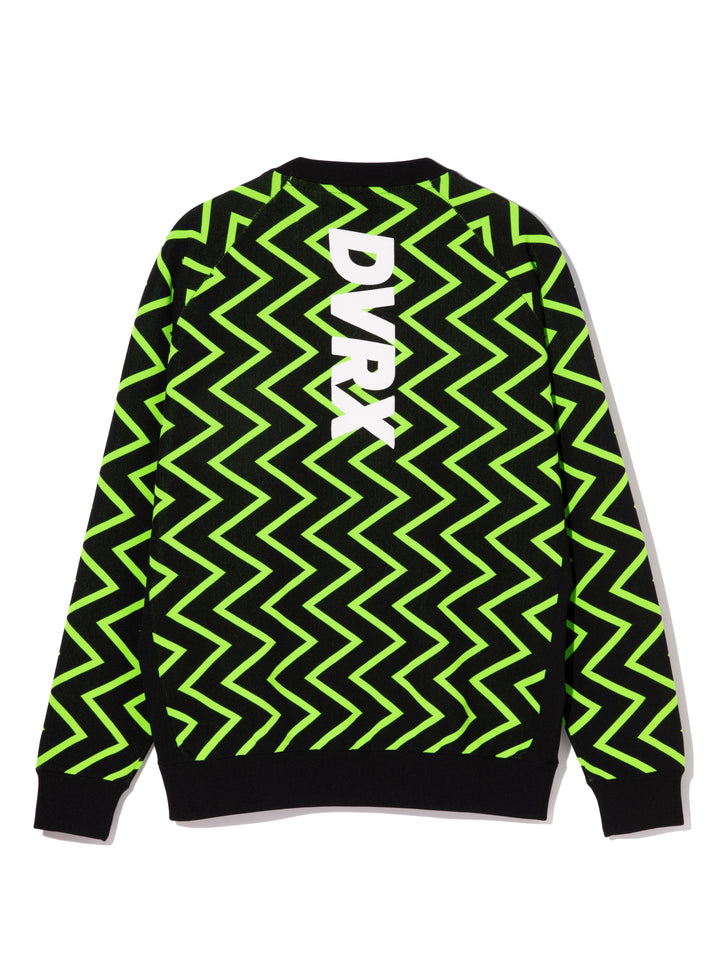 16G Goblin Lining Knit Crew Neck 763474706-GREEN