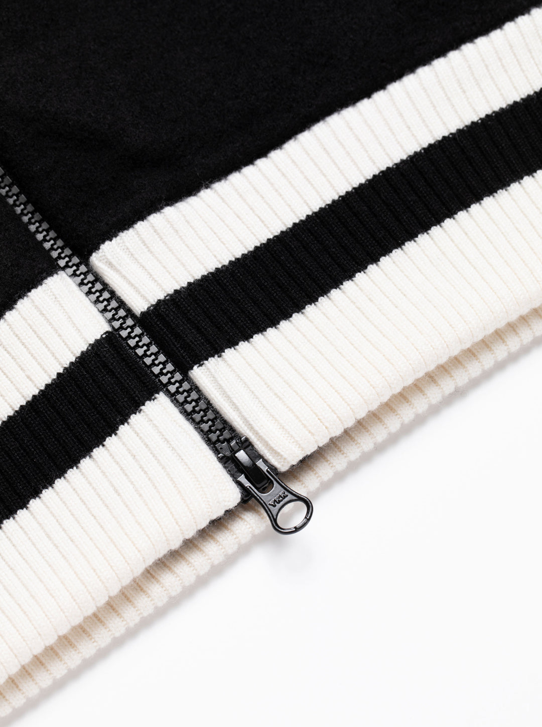 WOMEN Devereux Washed Wool Full Zip JK 763474179-BLACK