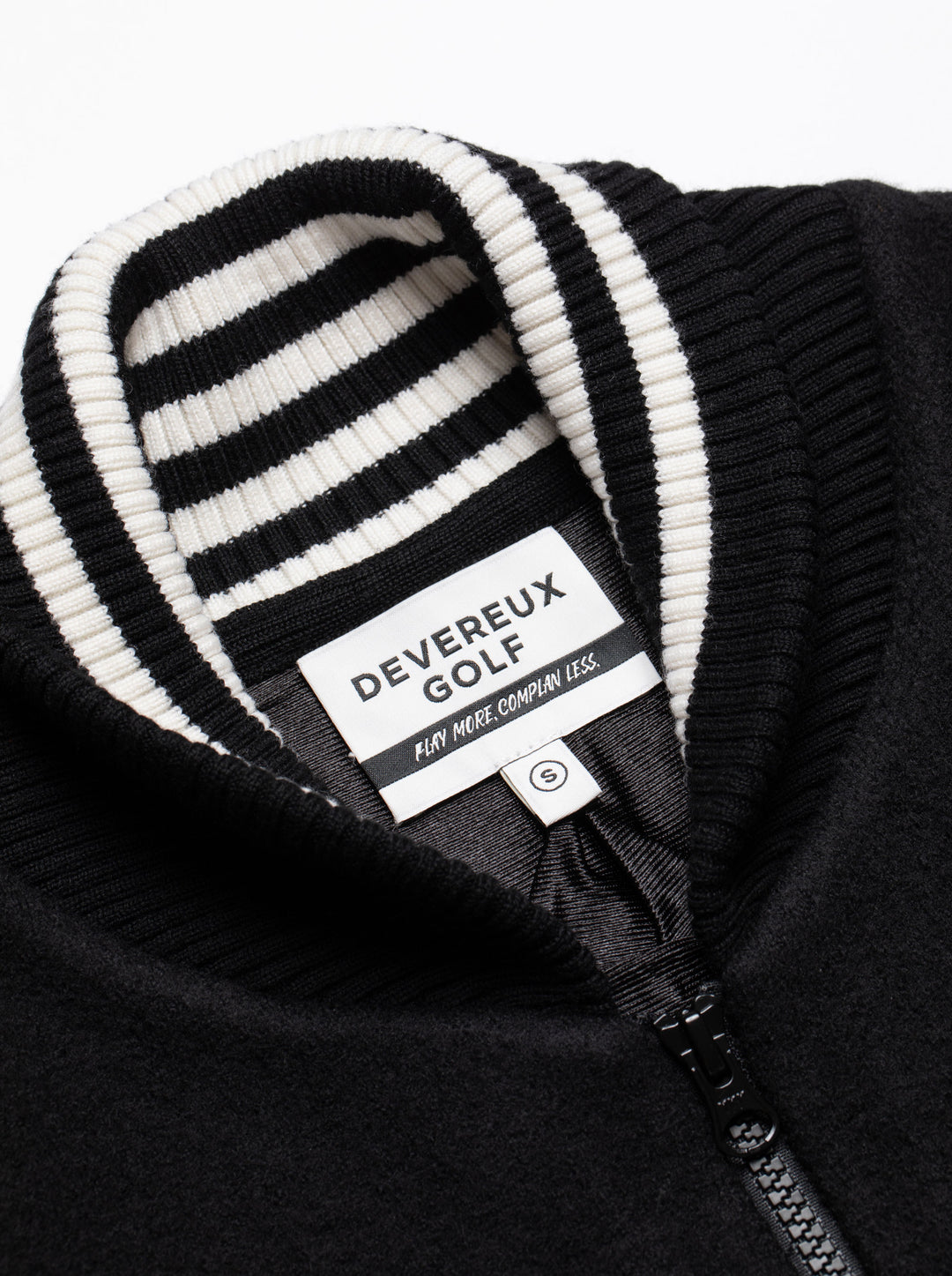 WOMEN Devereux Washed Wool Full Zip JK 763474179-BLACK