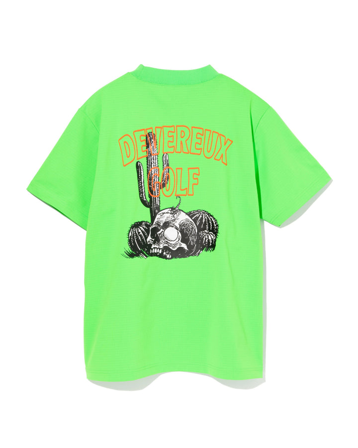 Cactus Run ClubモックネックTシャツ 763572026-GREEN
