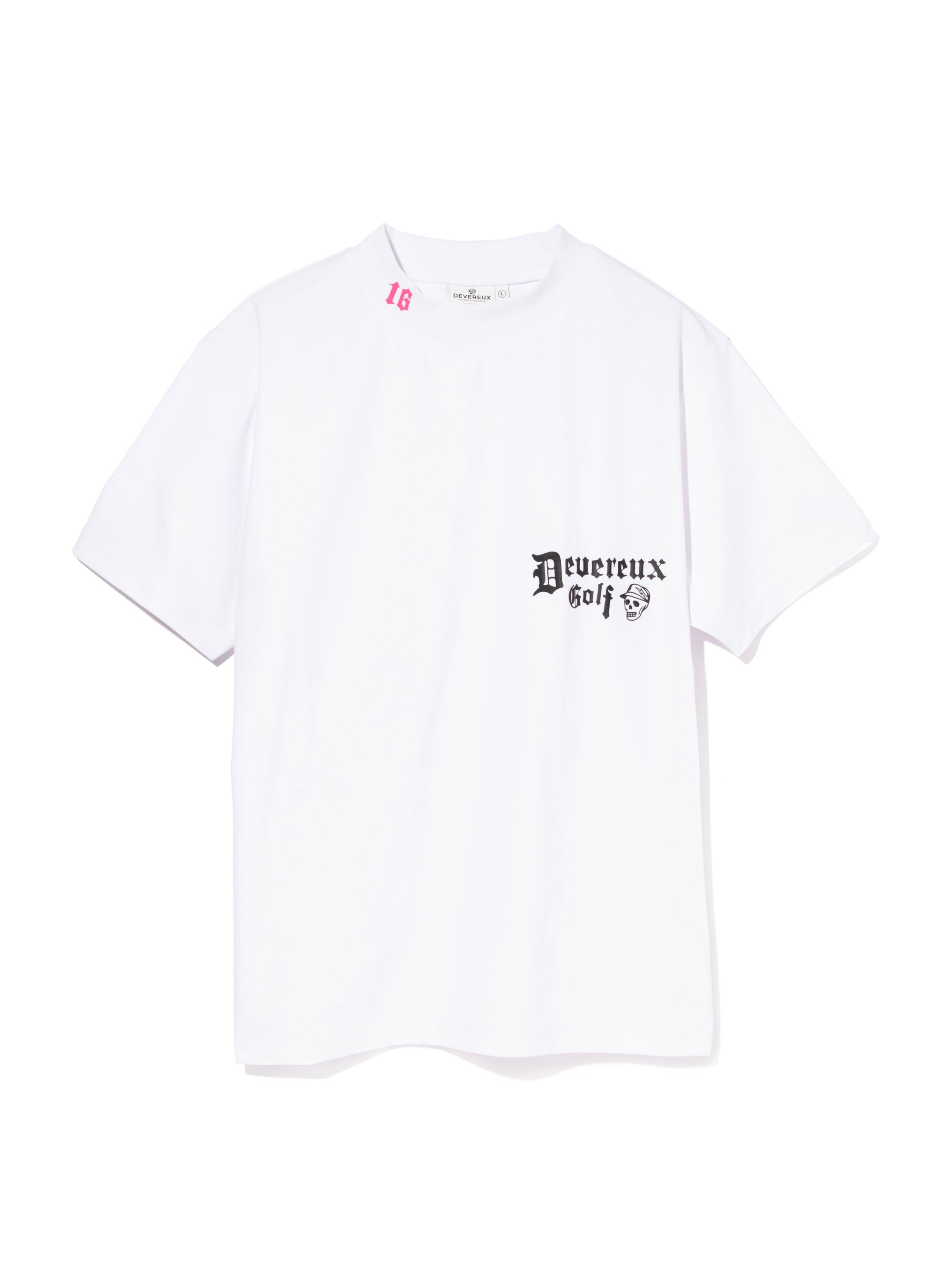 Cactus Run ClubモックネックTシャツ 763572026-WHITE