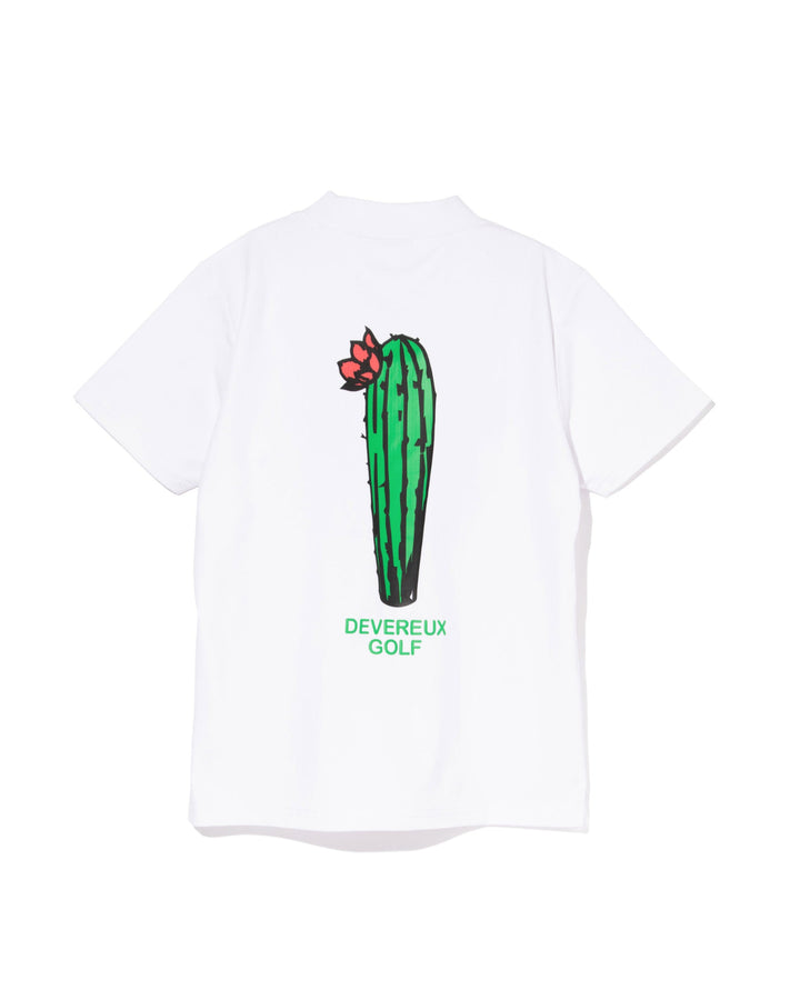 WOMEN Cactus Run ClubモックネックTシャツ 763572091-WHITE
