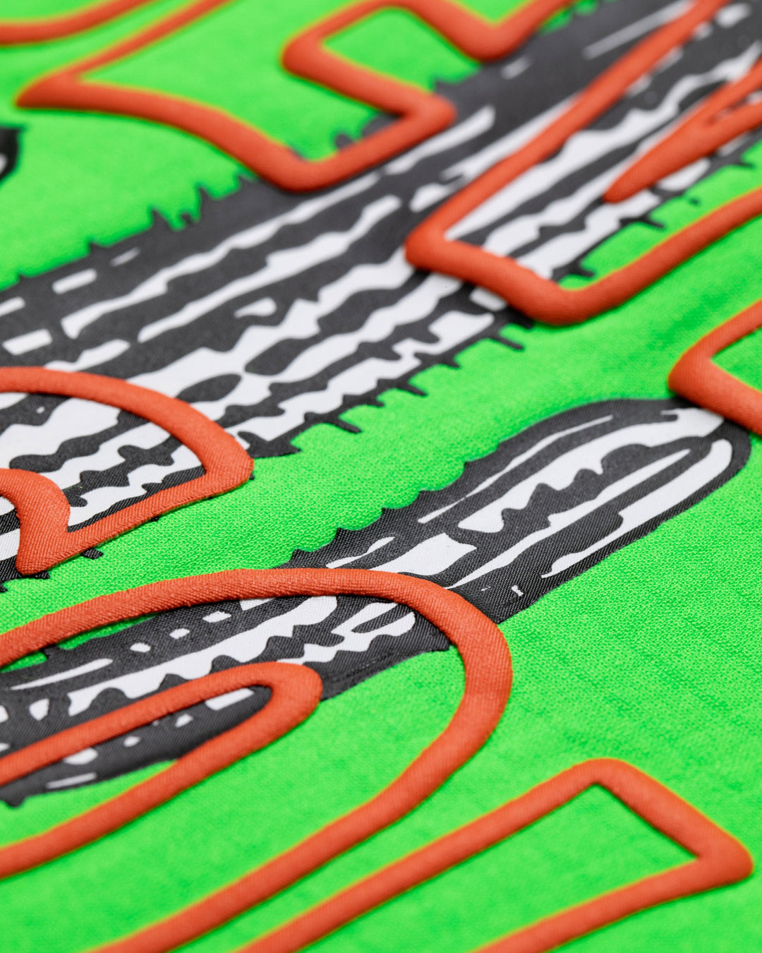 Cactus Run ClubモックネックTシャツ 763572026-GREEN