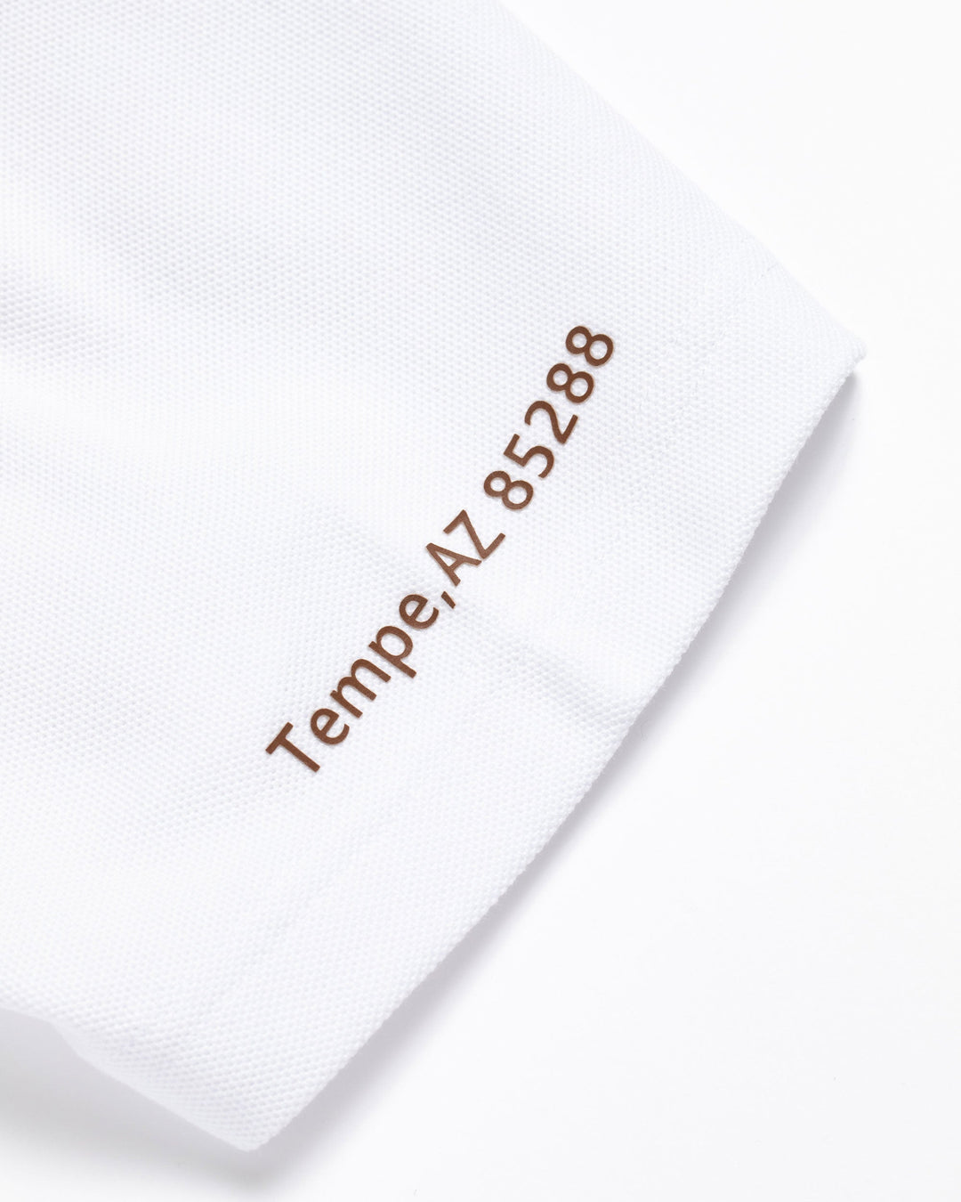 Classic Logo Rib モックネッククロコTシャツ 763572025-WHITE