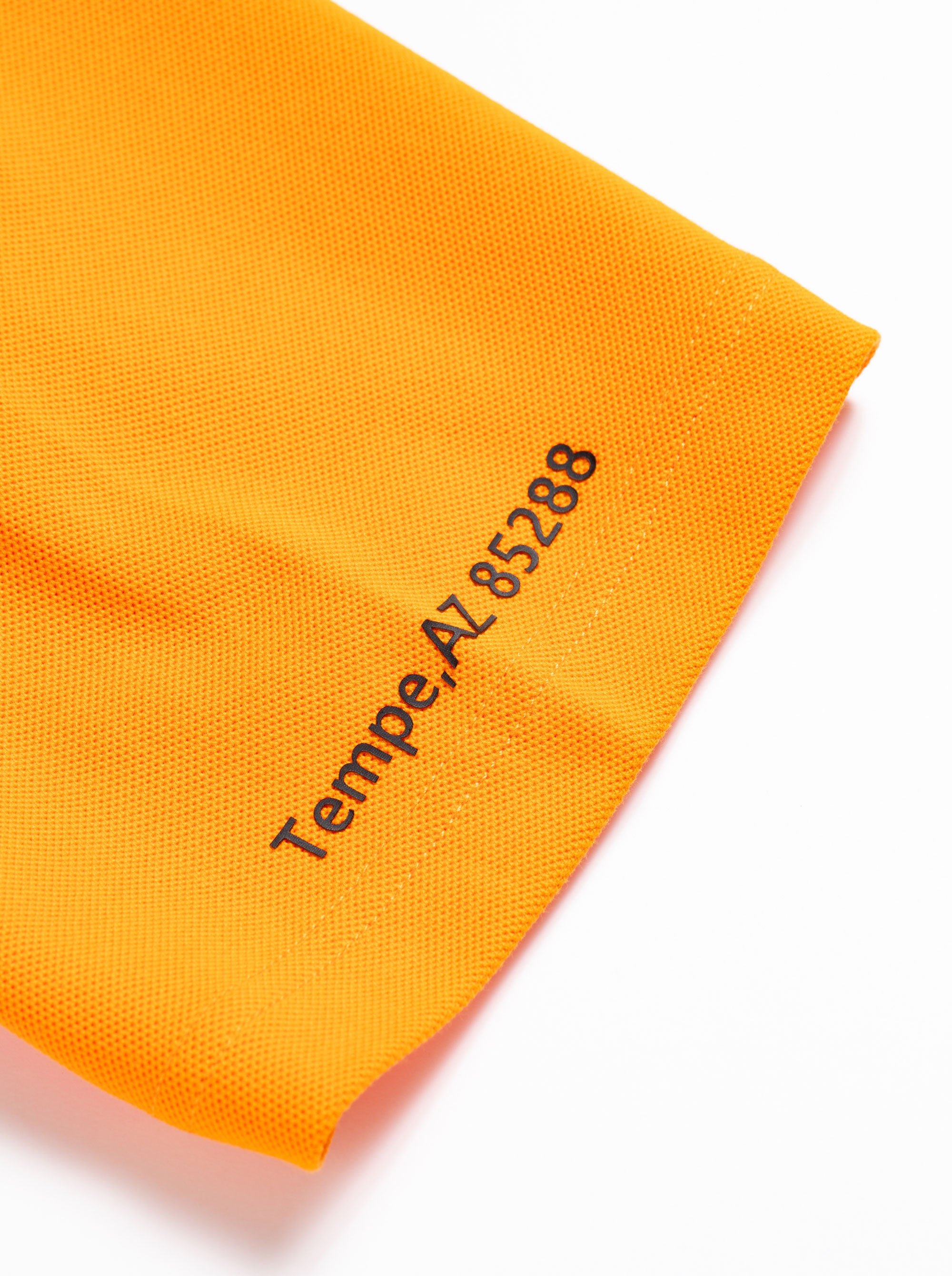 Classic Logo Rib モックネッククロコTシャツ763572025-ORANGE