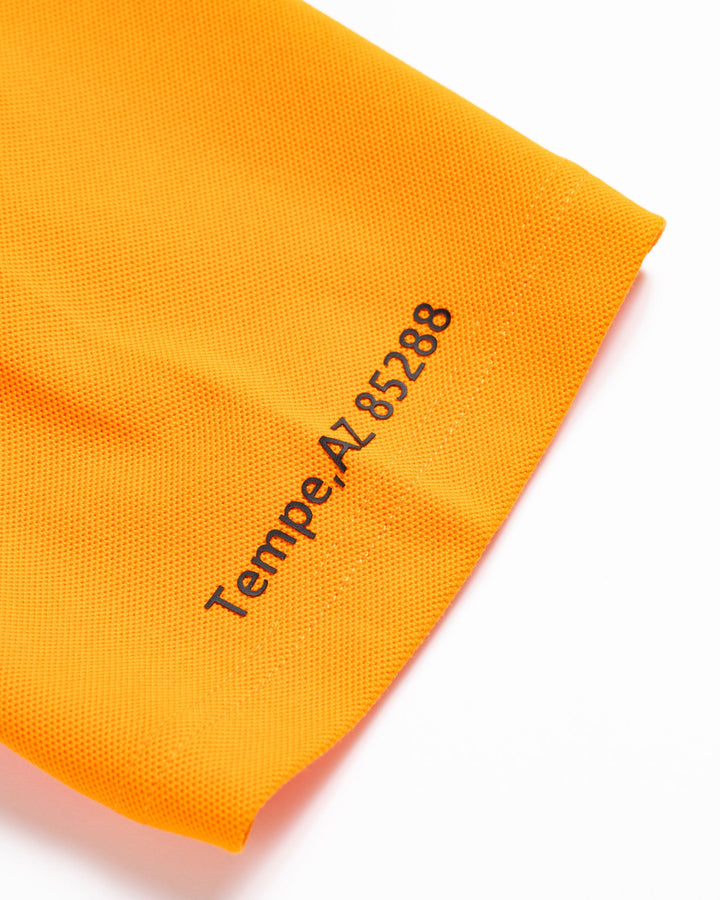 Classic Logo Rib モックネッククロコTシャツ763572025-ORANGE