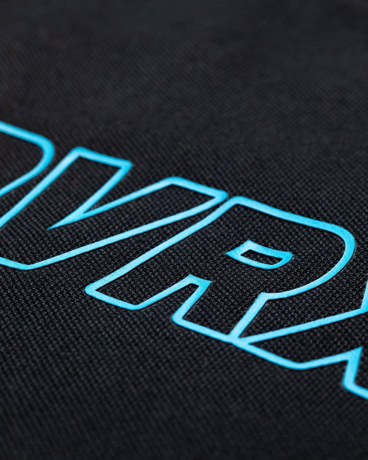 Classic Logo Rib モックネッククロコTシャツ 763572025-BLACK