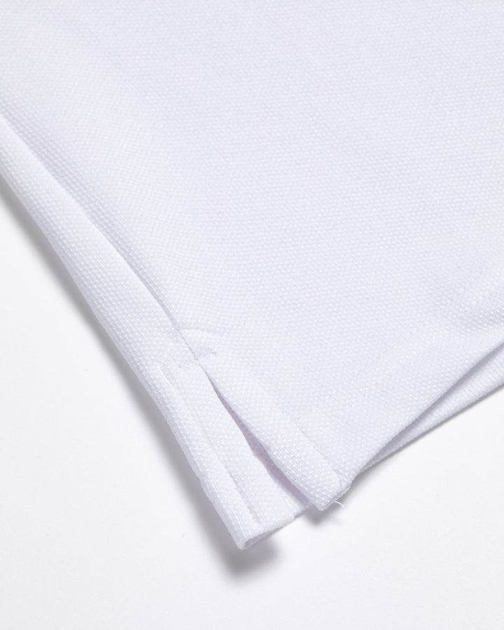 WOMEN PF Born to Golfポロ 763572082-WHITE x GREEN