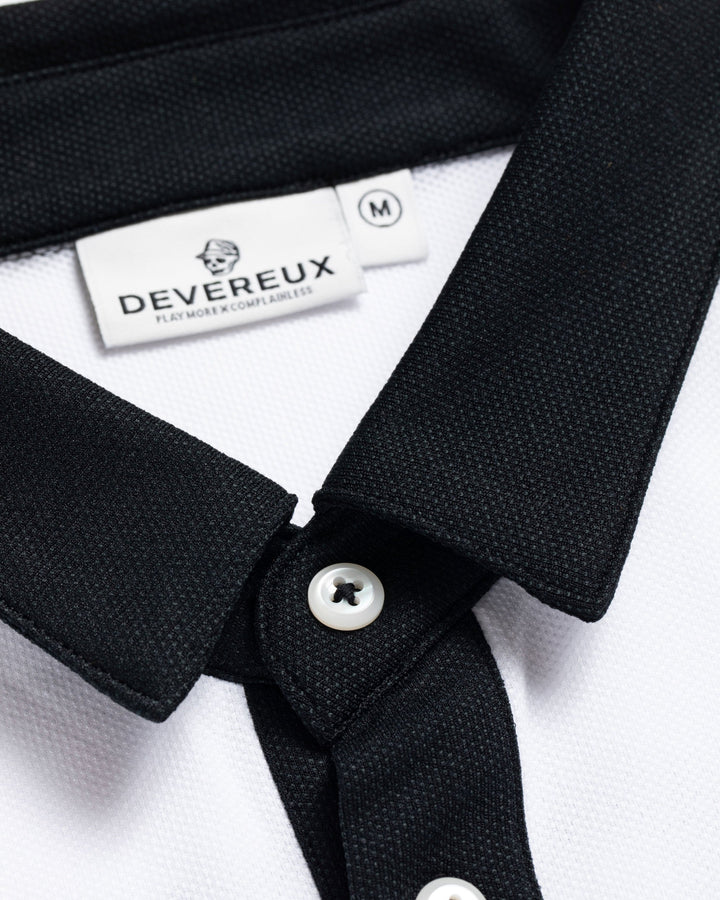 PF Eagleポロ 763572015-WHITE x BLACK