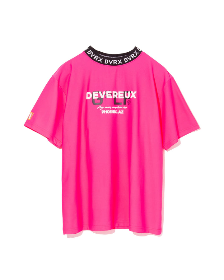DVRXリブモックSkull Caddie TEE 763572014-PINK